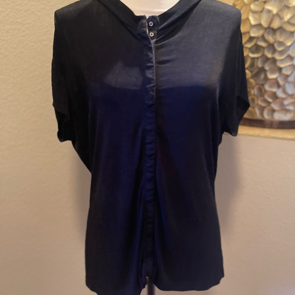 Chico's  Snap Front Shirt